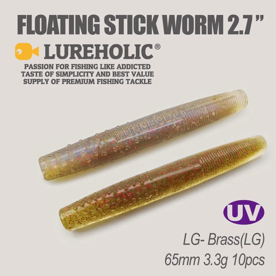 LUREHOLIC Floating Stick Worm