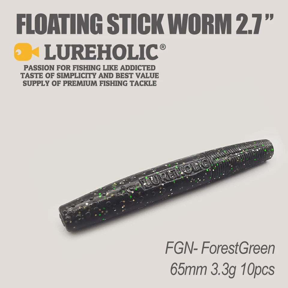 LUREHOLIC Floating Stick Worm