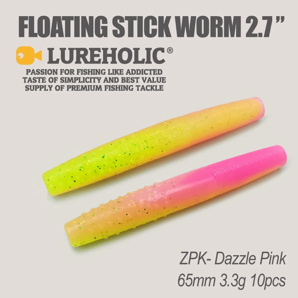 LUREHOLIC Floating Stick Worm