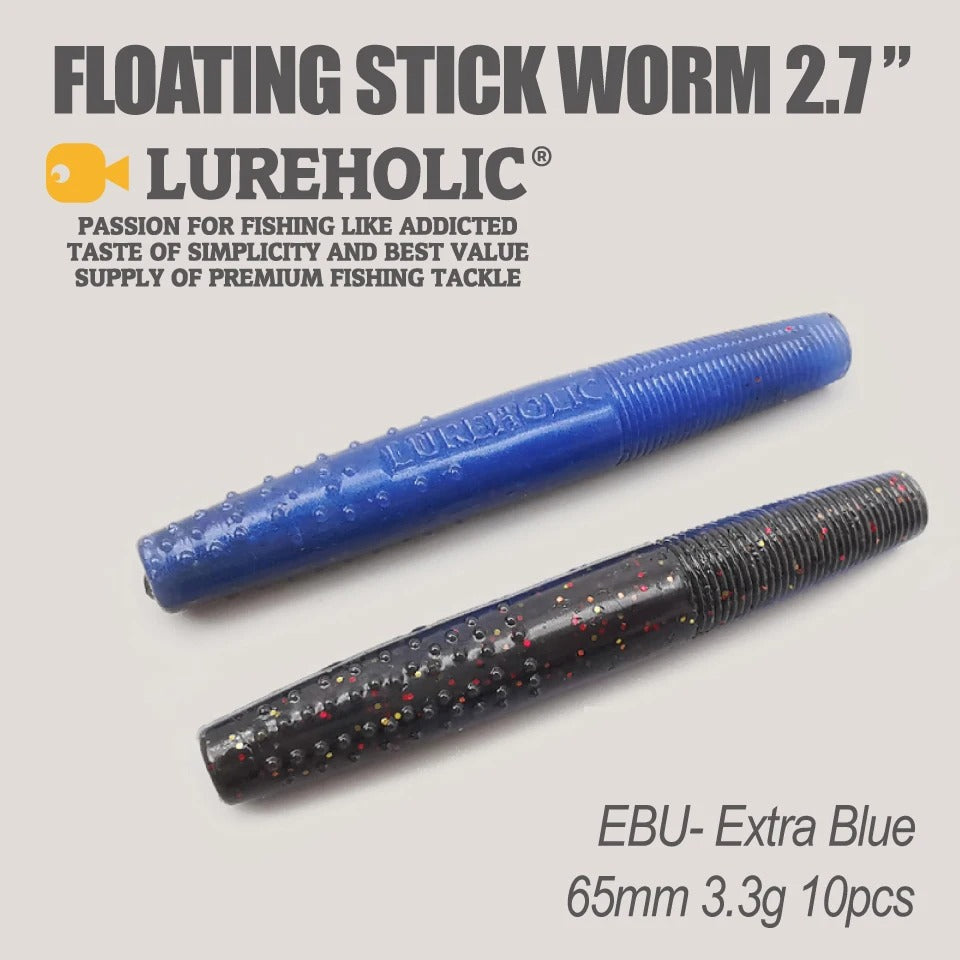 LUREHOLIC Floating Stick Worm