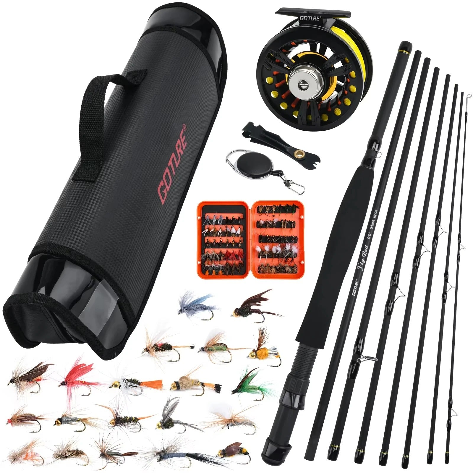 Goture 2.7M Medium Fast Action Fly Fishing Rod