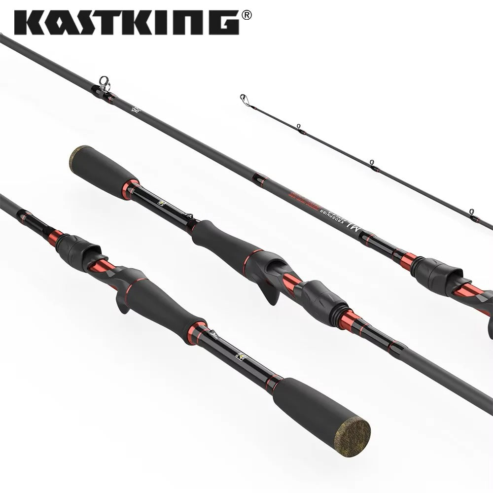 KastKing Brutus Multi-Section Carbon Spinning and Casting Rod