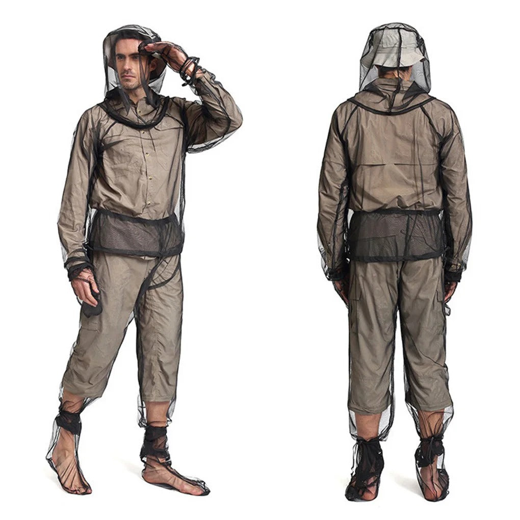 Mesh Hooded Mosquito-Proof Suit