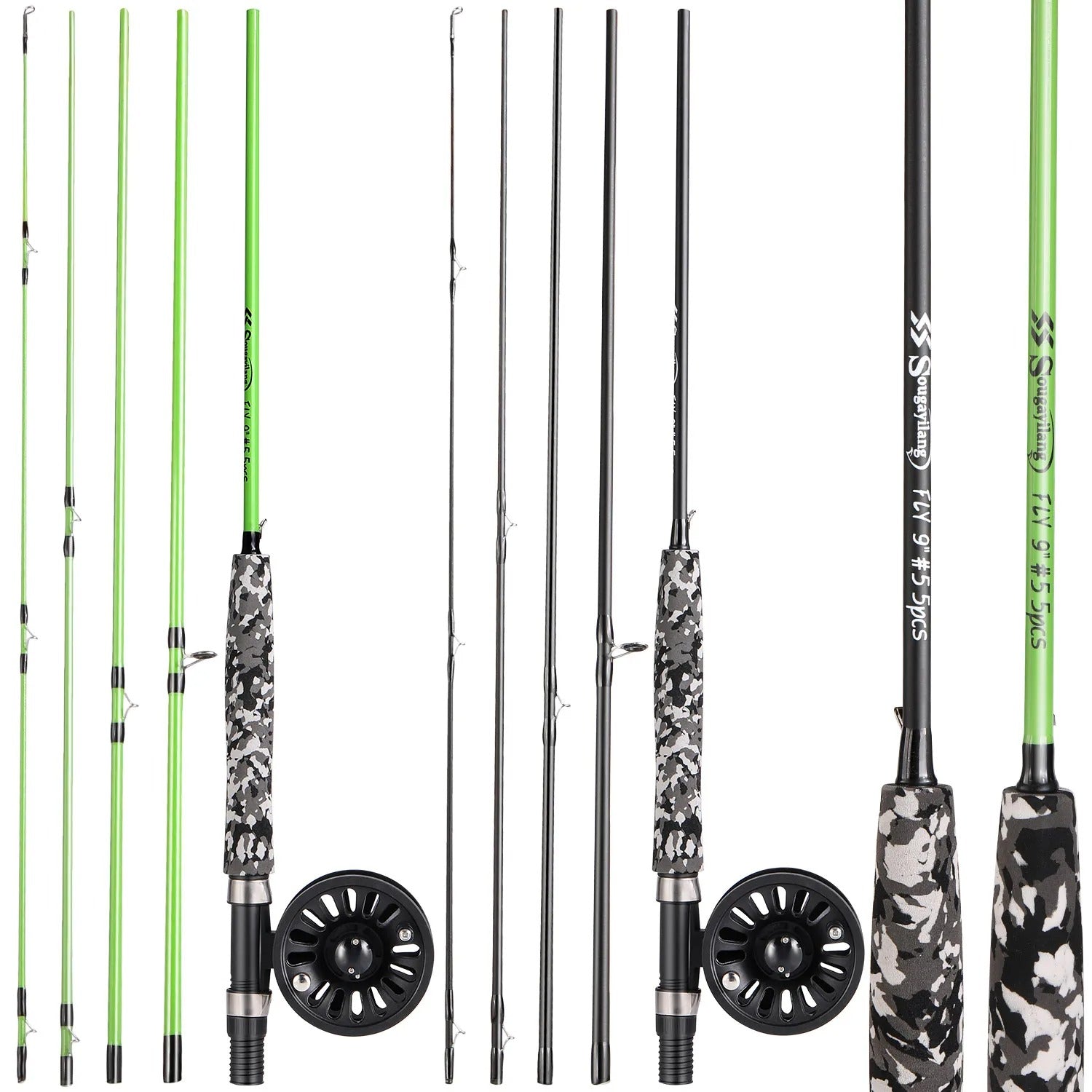 Sougayilang #5 Fly Fishing Rod Combo