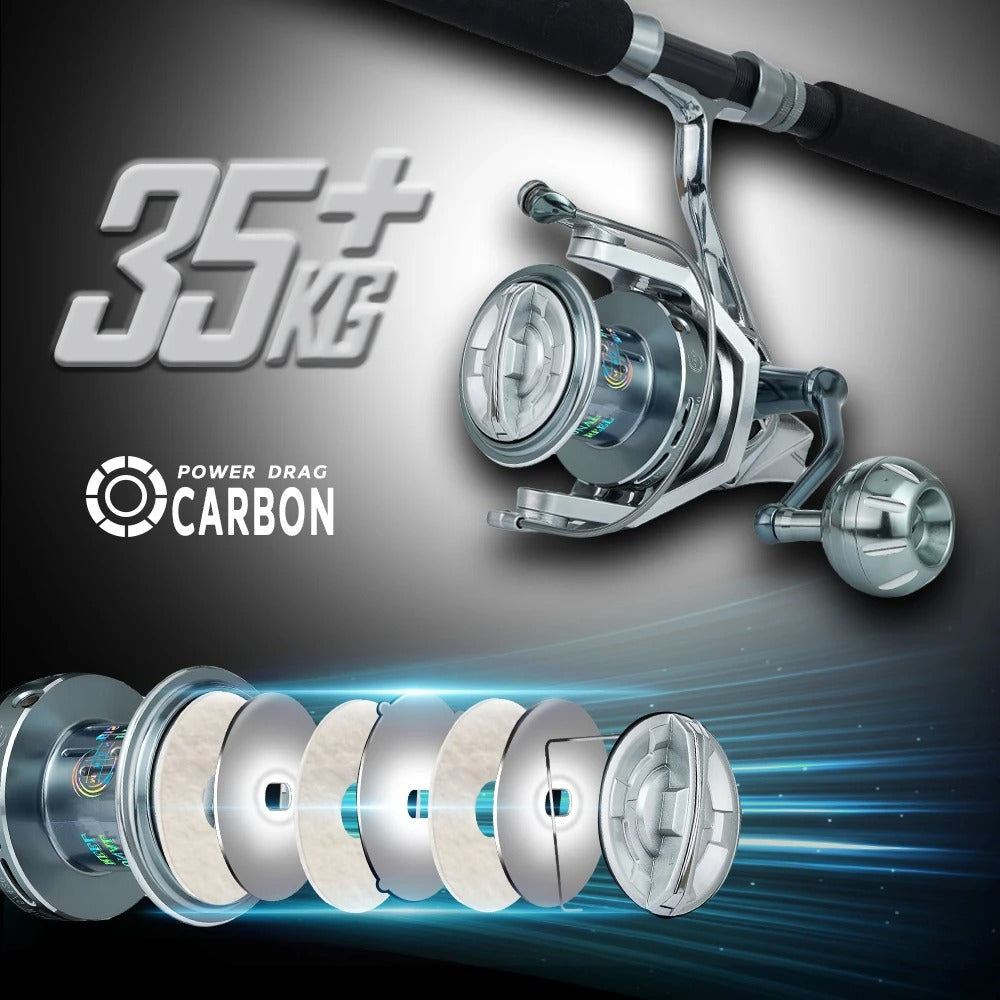 MBLN Brand Large Sea Spinning Fishing Reel