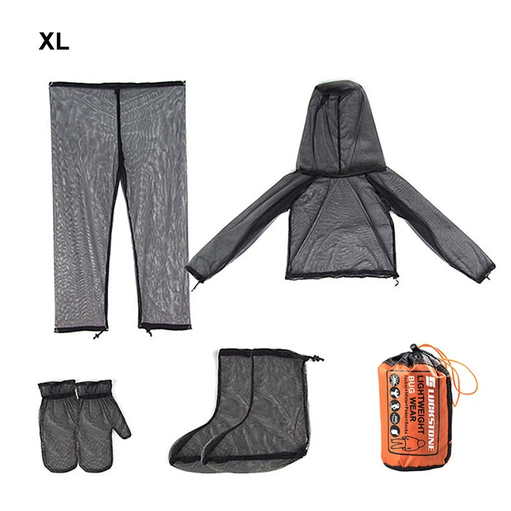 Mesh Hooded Mosquito-Proof Suit