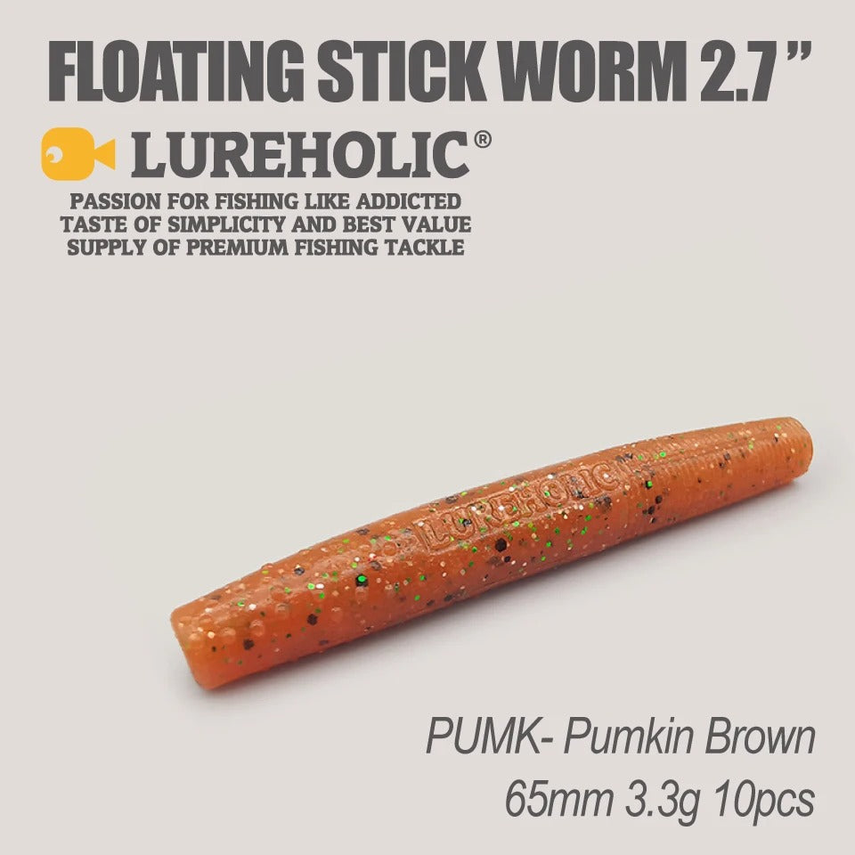 LUREHOLIC Floating Stick Worm