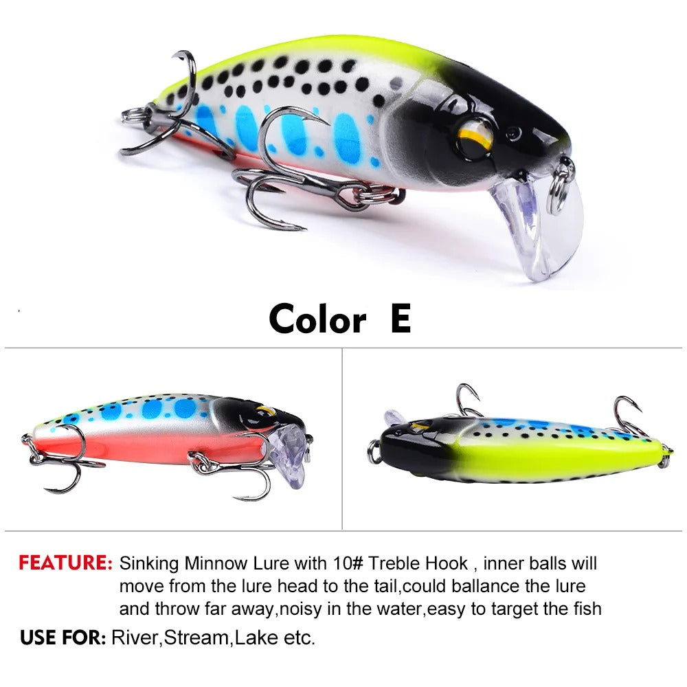 Sinking Minnow Lure